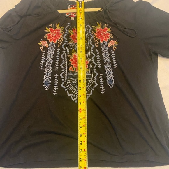 Johnny Was Peasant shirt, L - Picture 6 of 6